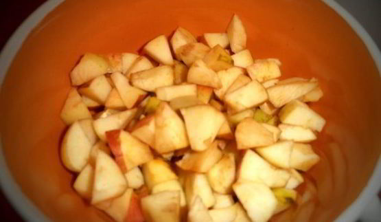 деревенские галеты с яблоками