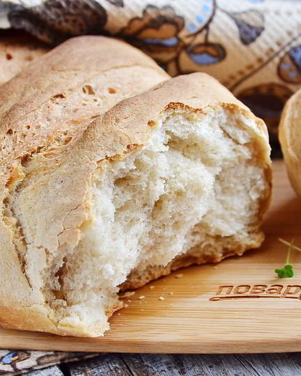 Рецепт деревенского батона