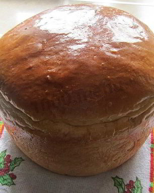 Деревенский хлеб на меду