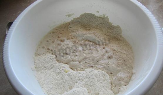 деревенский хлеб на меду