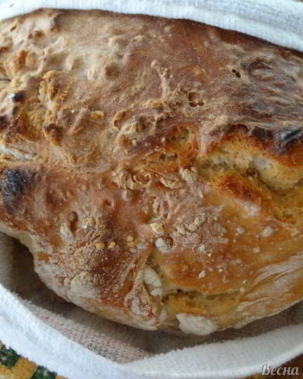 Рецепт деревенского хлеба