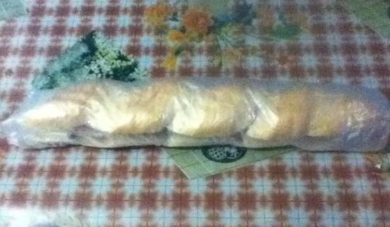 фаршированный багет — шуба в шубе