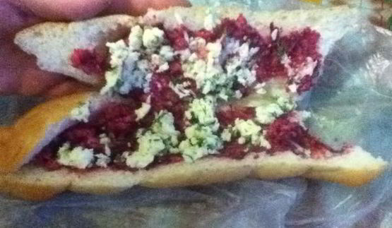 фаршированный багет — шуба в шубе