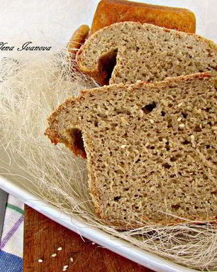 Греческий гороховый хлеб
