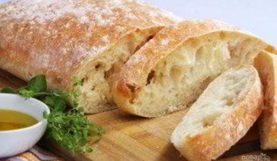 итальянский хлеб чиабатта