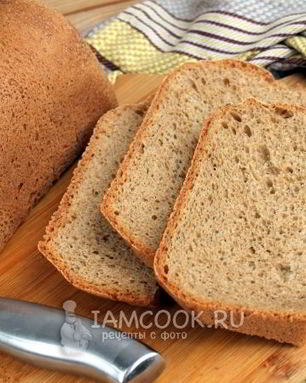 Хлеб ароматный с отрубями в хлебопечке