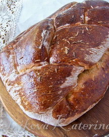 Рецепт хлеба деревенского с тмином