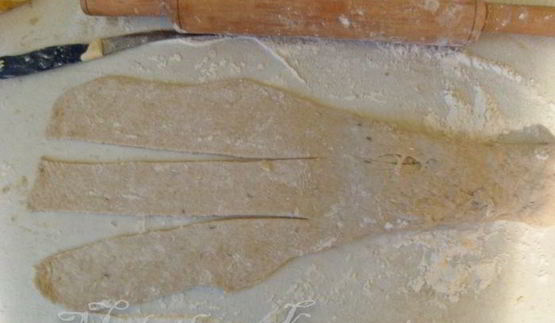 хлеб деревенский с тмином