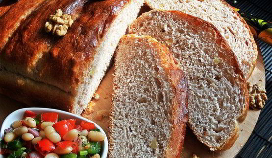 хлеб ореховый на гречневой муке