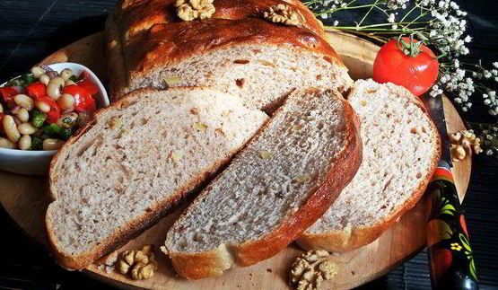 хлеб ореховый на гречневой муке