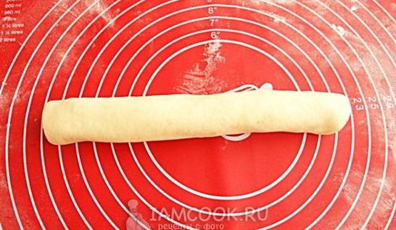 хлеб с беконом колоски