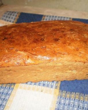 Хлеб с чесноком и укропом