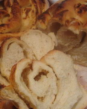 Хлеб с картофельным пюре