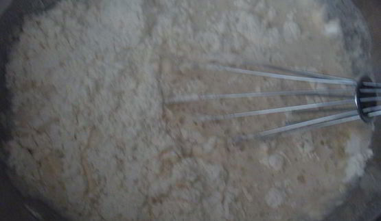 хлеб с картофельным пюре