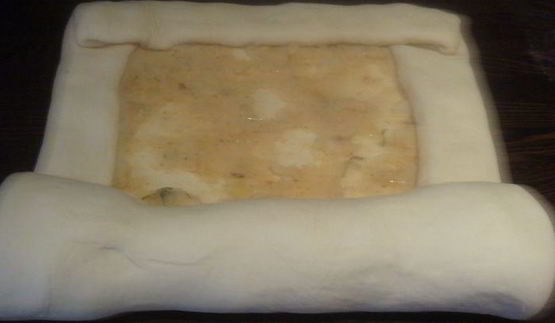 хлеб с картофельным пюре