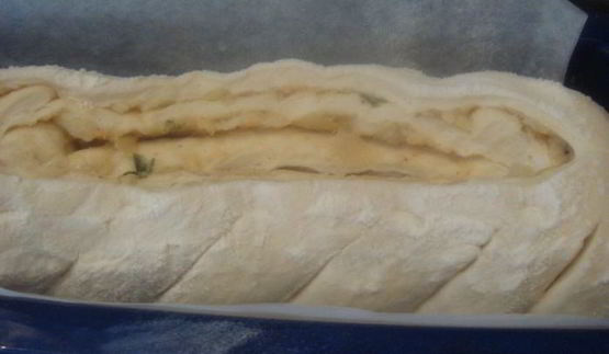 хлеб с картофельным пюре