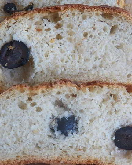 Рецепт хлеба с оливками