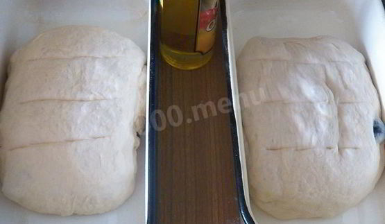 хлеб с оливками