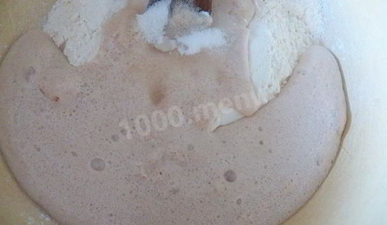 хлеб с оливками