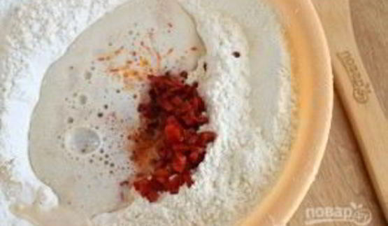 хлеб с перцем чили