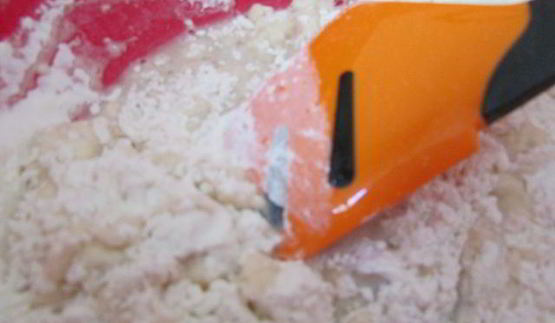 хлеб с творогом и овсяными хлопьями