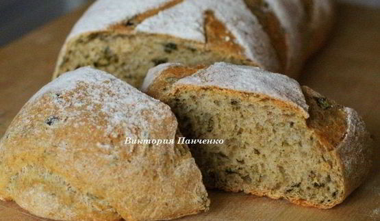 хлеб с водорослями