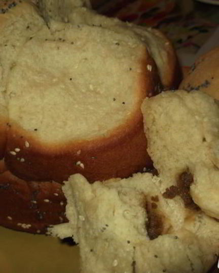 Рецепт хлеба сладкие пазлы с халвой