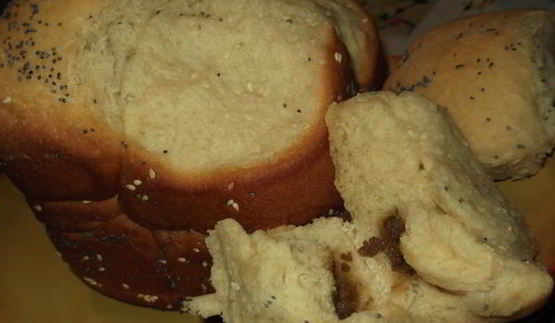 хлеб сладкие пазлы с халвой