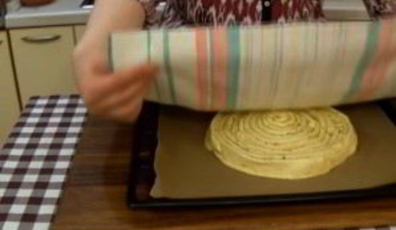 хлеб спиральный