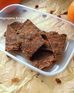 Льняные хлебцы с изюмом и морковкой