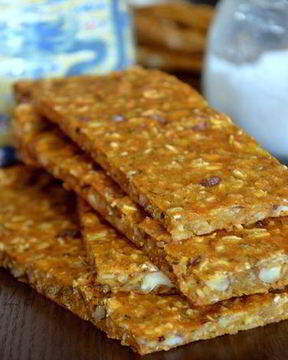 Луково-морковные хлебцы