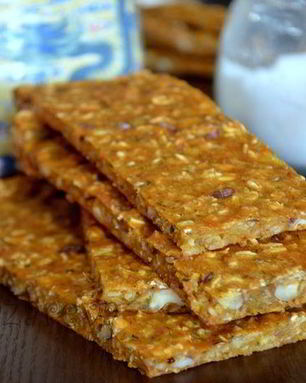 Луково-морковные хлебцы