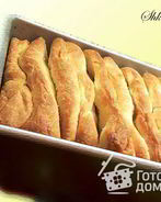 Молочный хлеб Аккордеон