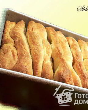 Молочный хлеб Аккордеон