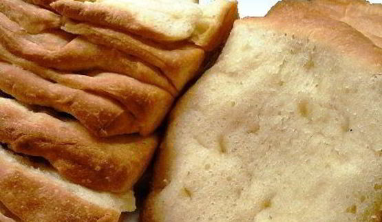 молочный хлеб аккордеон