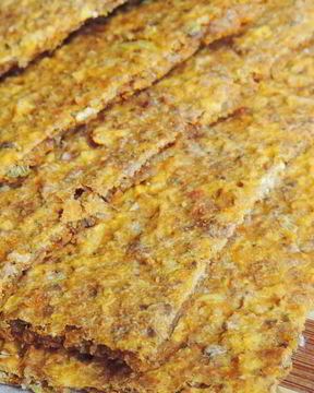 Морковно-зерновые хлебцы