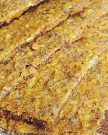 Рецепт морковна-зерновых хлебцы