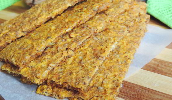 морковно-зерновые хлебцы