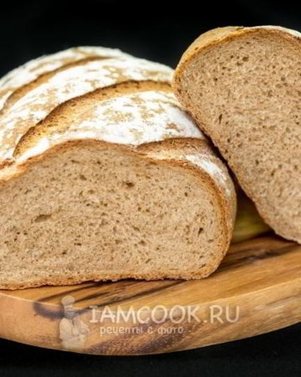 Рецепт пшенично-ржаного хлеб в духовке