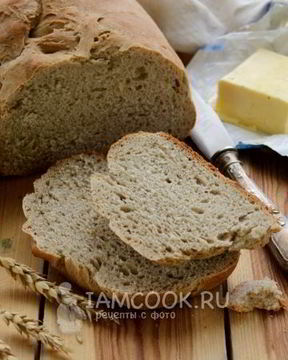 Пшенично-ржаной хлеб в хлебопечке
