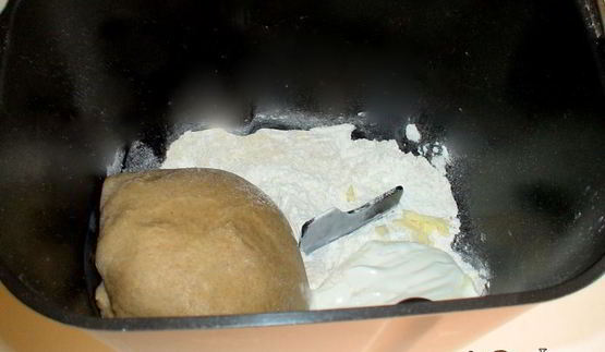 пшенично-ржаной заварной хлеб