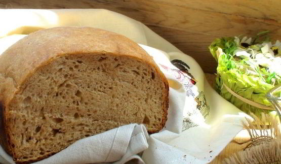 пшенично-ржаной заварной хлеб