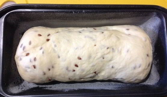 пшеничный хлеб с семенами льна