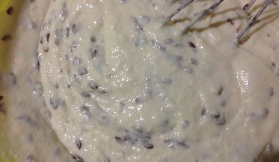 пшеничный хлеб с семенами льна