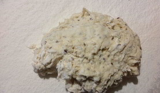 пшеничный хлеб с семенами льна