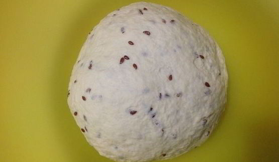 пшеничный хлеб с семенами льна