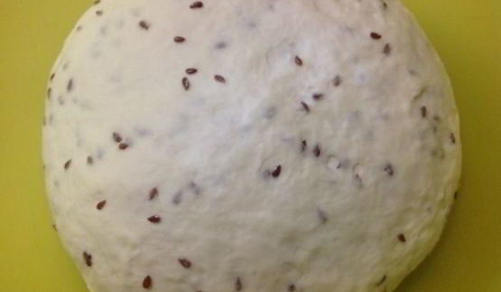 пшеничный хлеб с семенами льна