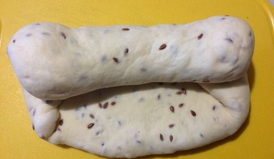 пшеничный хлеб с семенами льна