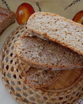 Ржано-пшеничный хлеб с медом и отрубями