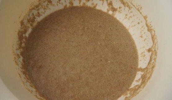 ржано-пшеничный хлеб с медом и отрубями